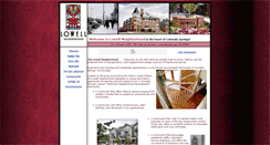 Desktop Screenshot of lowellneighborhood.com